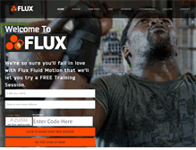Tablet Screenshot of fluxmotion.net